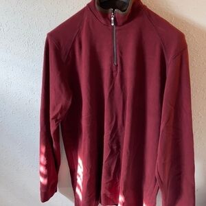 Men’s size medium long sleeve half zip shirt, Tommy Bahama p5